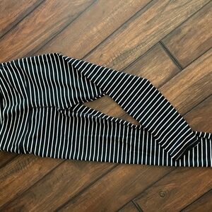 Athleta striped legging